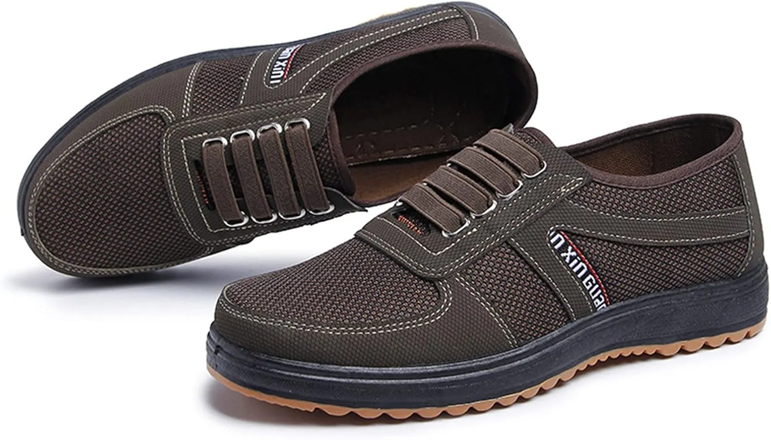 Mens Walking Shoes Mens Slip on Shoes Sneaker for Men Tennis Shoe for Men Mesh Breathable Sneaker