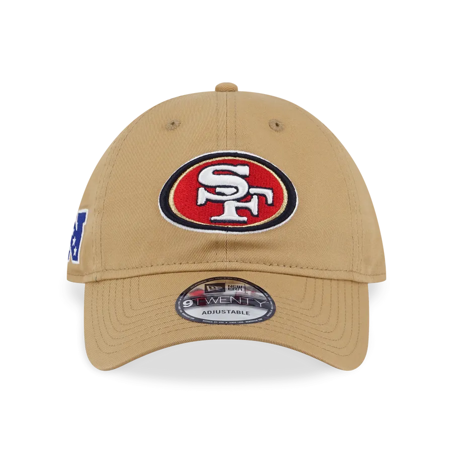 New Era 9TWENTY San Francisco 49ers NFL Bronze Adjustable Cap
