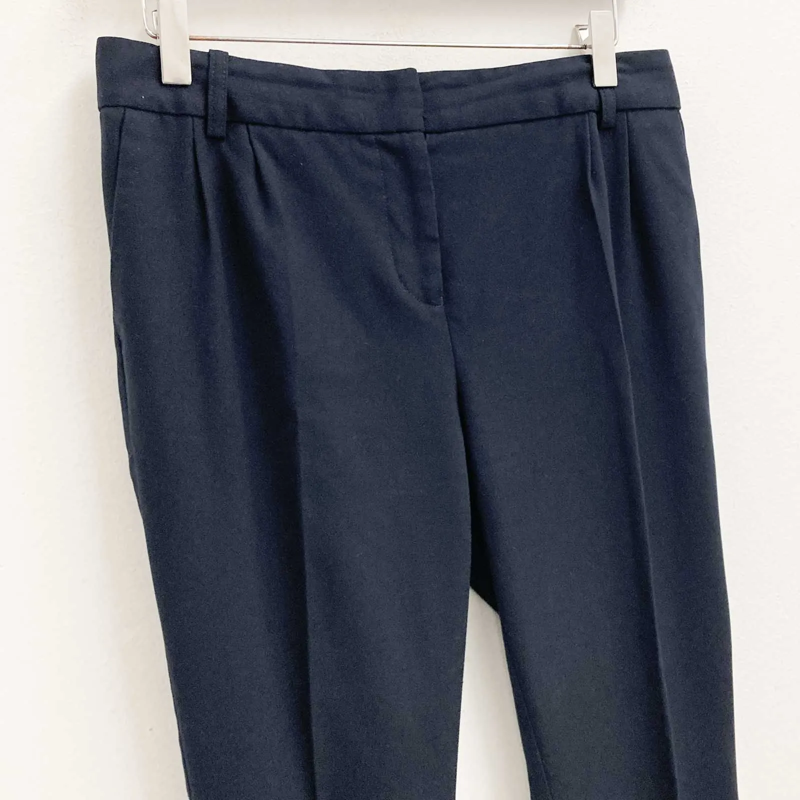 Next Trousers Size 8R Navy Straight Leg Tailored