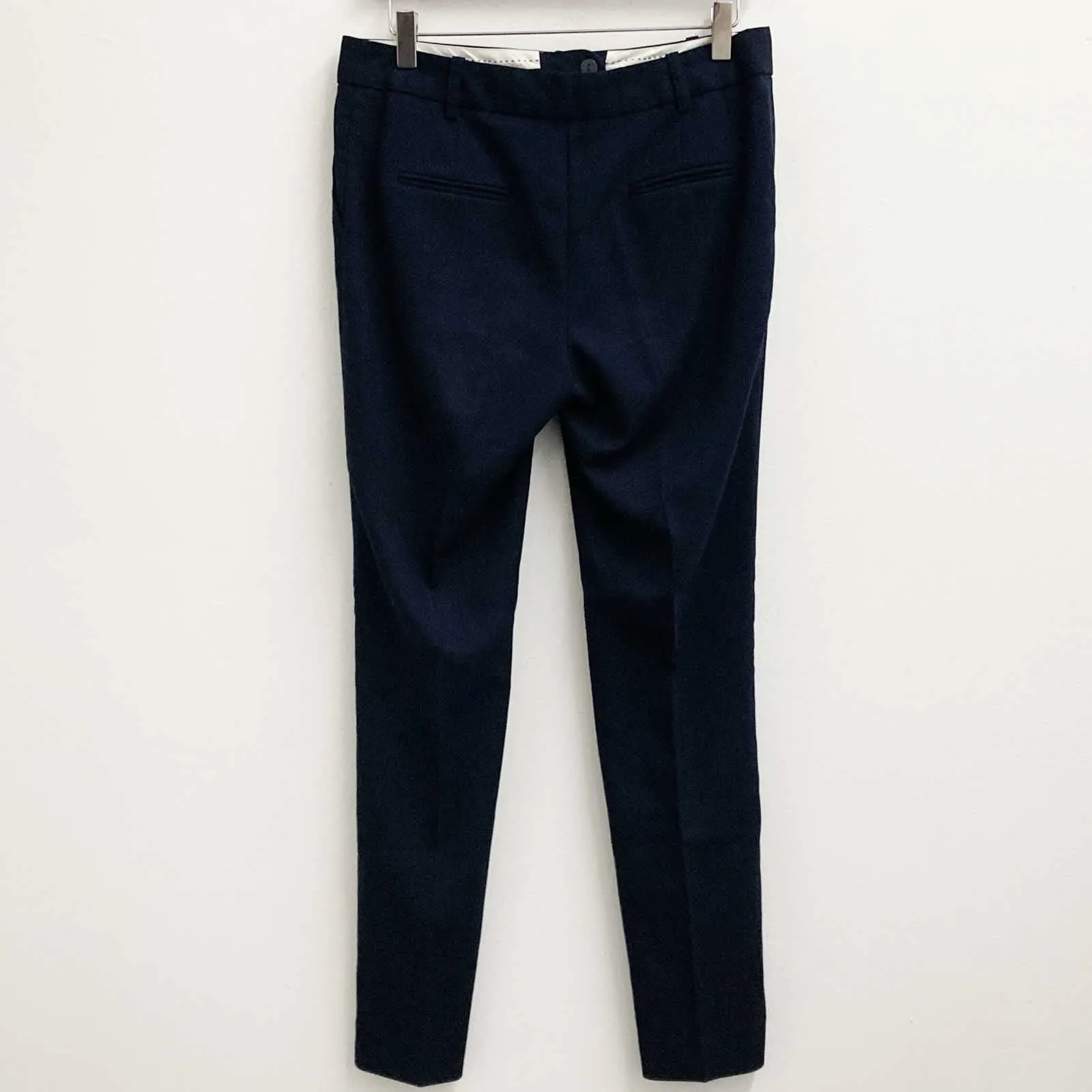 Next Trousers Size 8R Navy Straight Leg Tailored