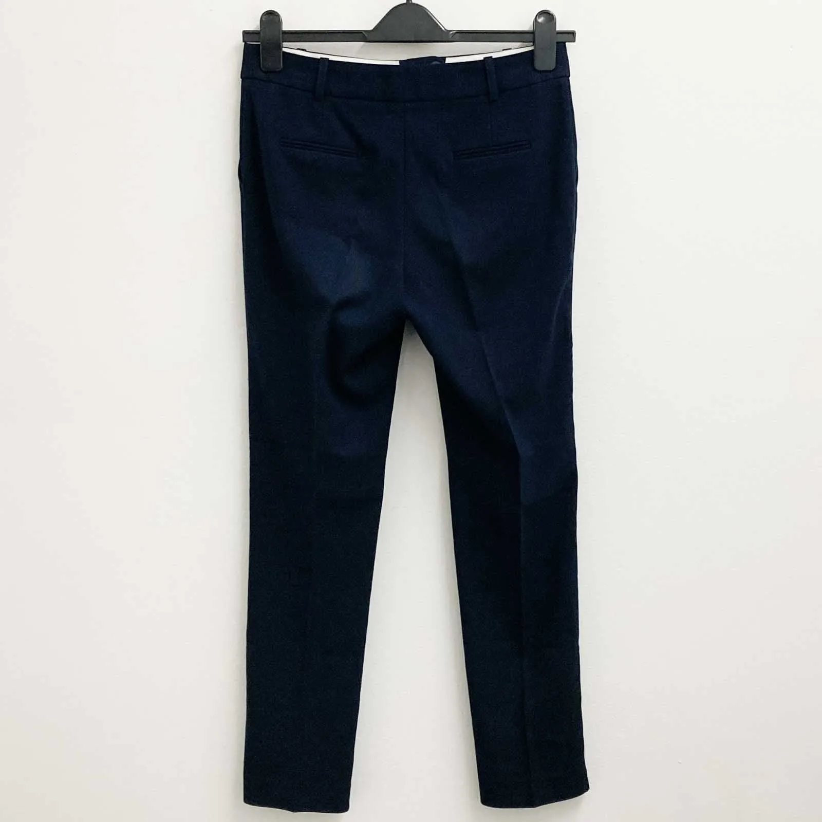 Next Trousers Size 8R Navy Tailored Straight Leg