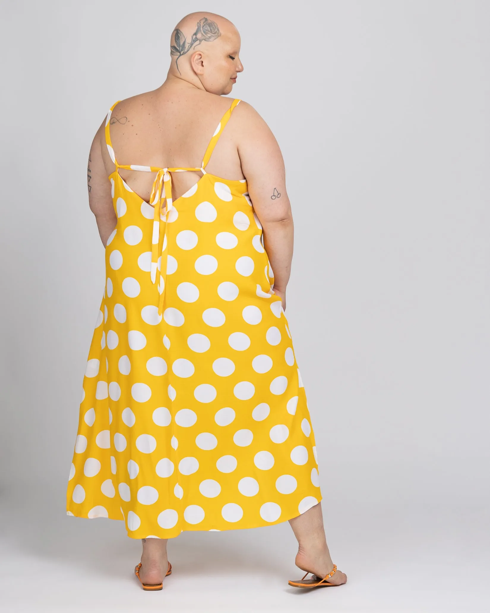 Only Skin | Midi Slit Summer Dress