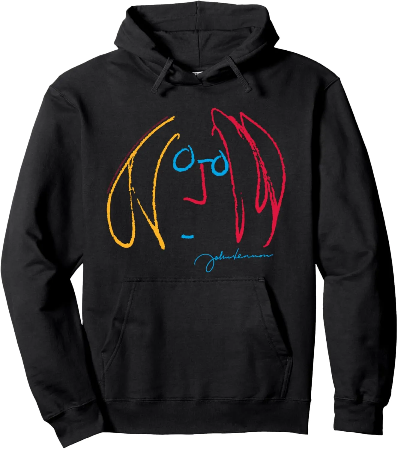 Oversized Face Pullover Hoodie