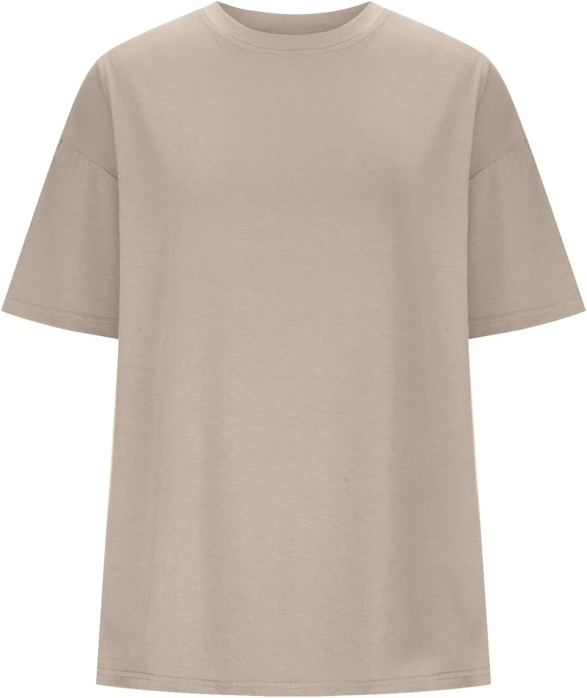 Oversized t Shirts for Women Loose Fit Crewneck Short Sleeve Summer Tops Casual y2k Blouse Solid Basic Tee 2025