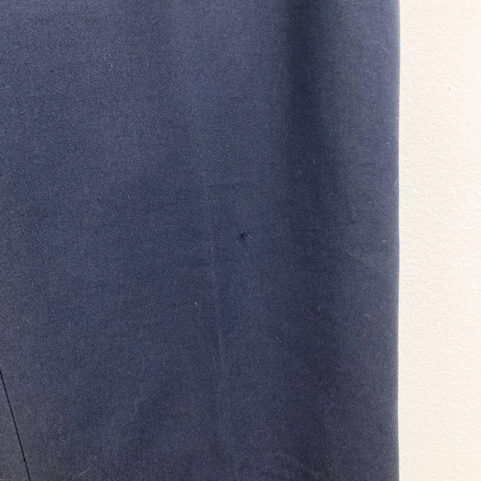 Planet Trousers Size 10 Navy Cotton Blend Tailored Tapered Leg