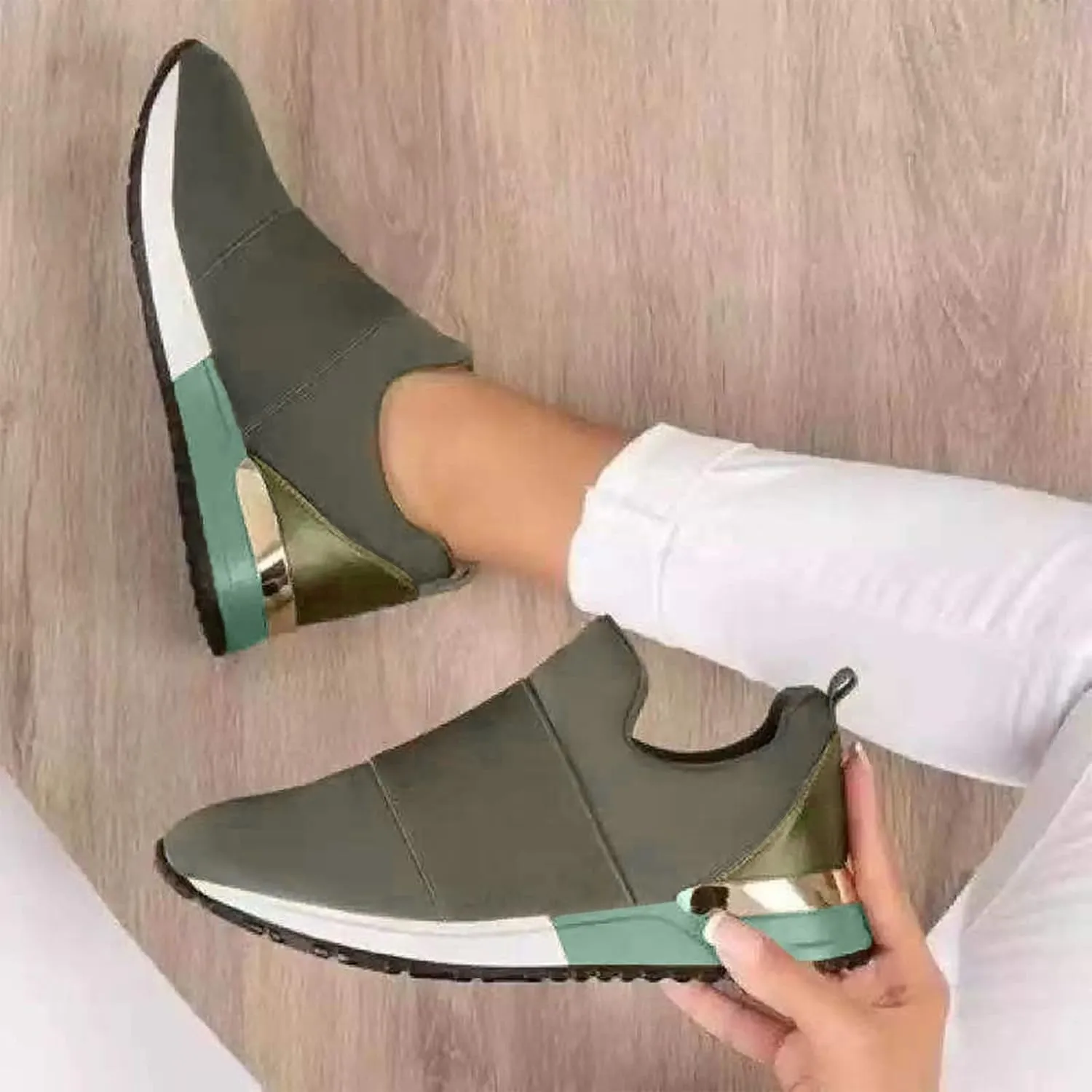 Plantar Fasciitis Shoes Women Flats Zapato Tenis Antiderrapante Para Mujer Workout Shoes for Women Gym Black Fashion Platform Sneakers for Women 2023 Women's Size 8 Non Slip Work Shoes