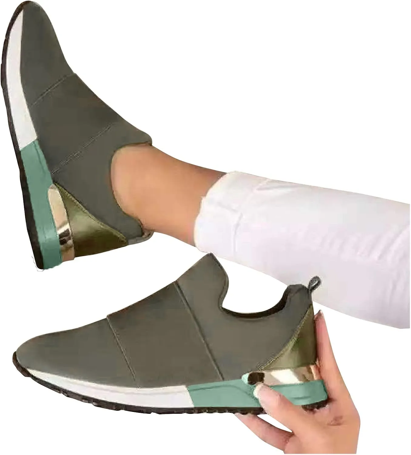 Plantar Fasciitis Shoes Women Flats Zapato Tenis Antiderrapante Para Mujer Workout Shoes for Women Gym Black Fashion Platform Sneakers for Women 2023 Women's Size 8 Non Slip Work Shoes