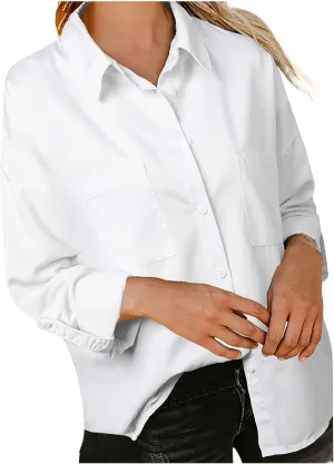 Plus Size Winter Coats for Women 2024 Casual Single Breasted Open Front Denim Tops Long Sleeve Jackets Outerwear