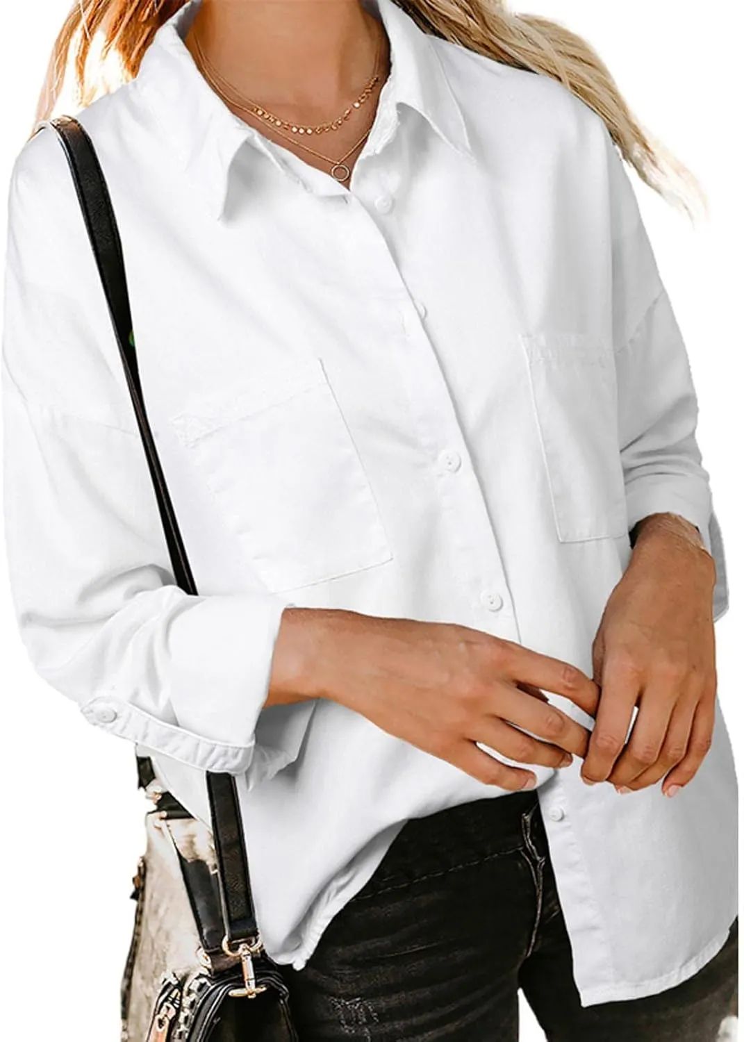 Plus Size Winter Coats for Women 2024 Casual Single Breasted Open Front Denim Tops Long Sleeve Jackets Outerwear