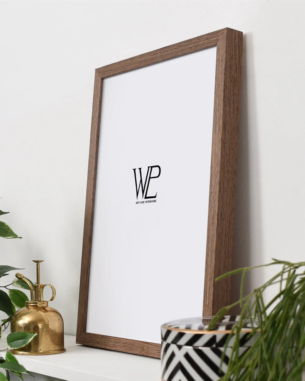 Premium Light Walnut Picture Frame, 50x70cm Size Photo Frame