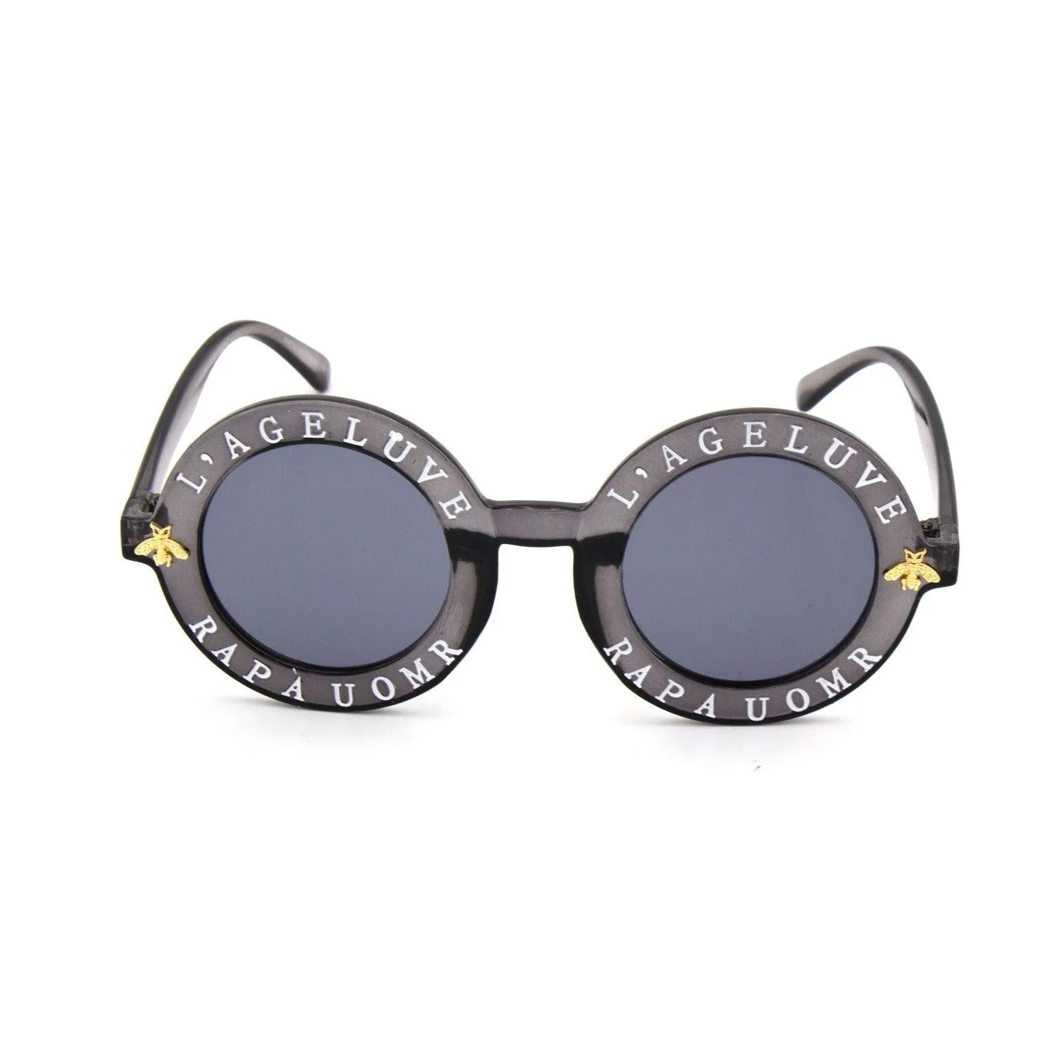 "Love is Blind" Round Sunglasses