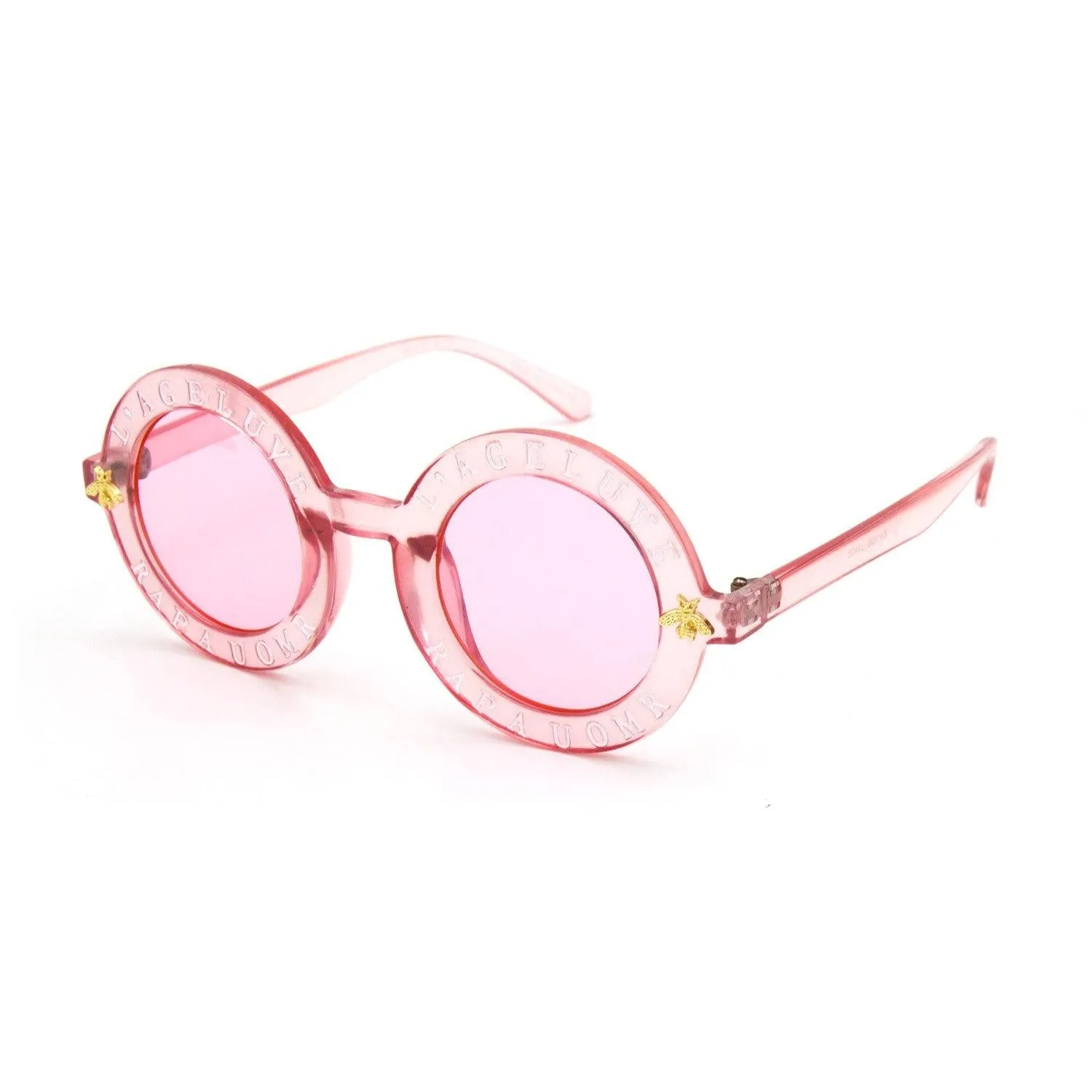 "Love is Blind" Round Sunglasses