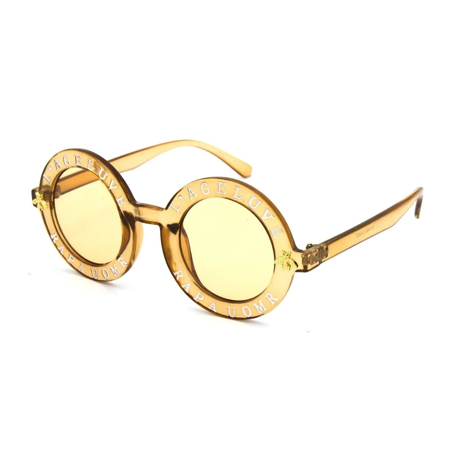 "Love is Blind" Round Sunglasses