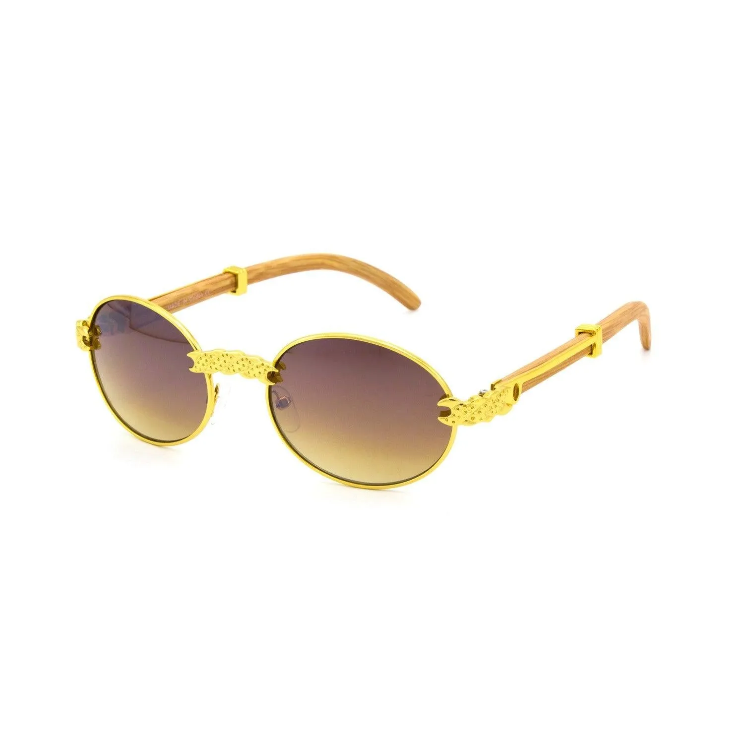"Winter Vibes" Round Metal Frames