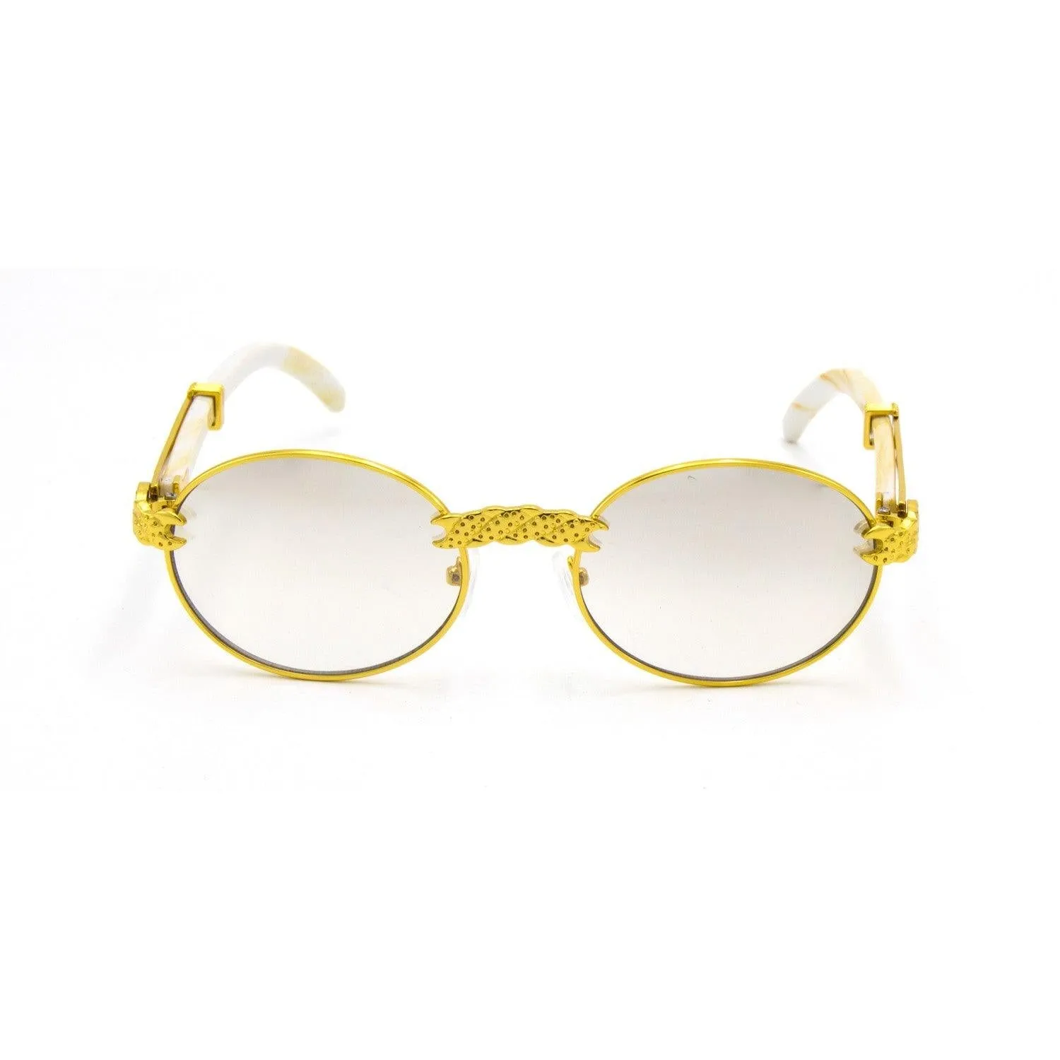 "Winter Vibes" Round Metal Frames