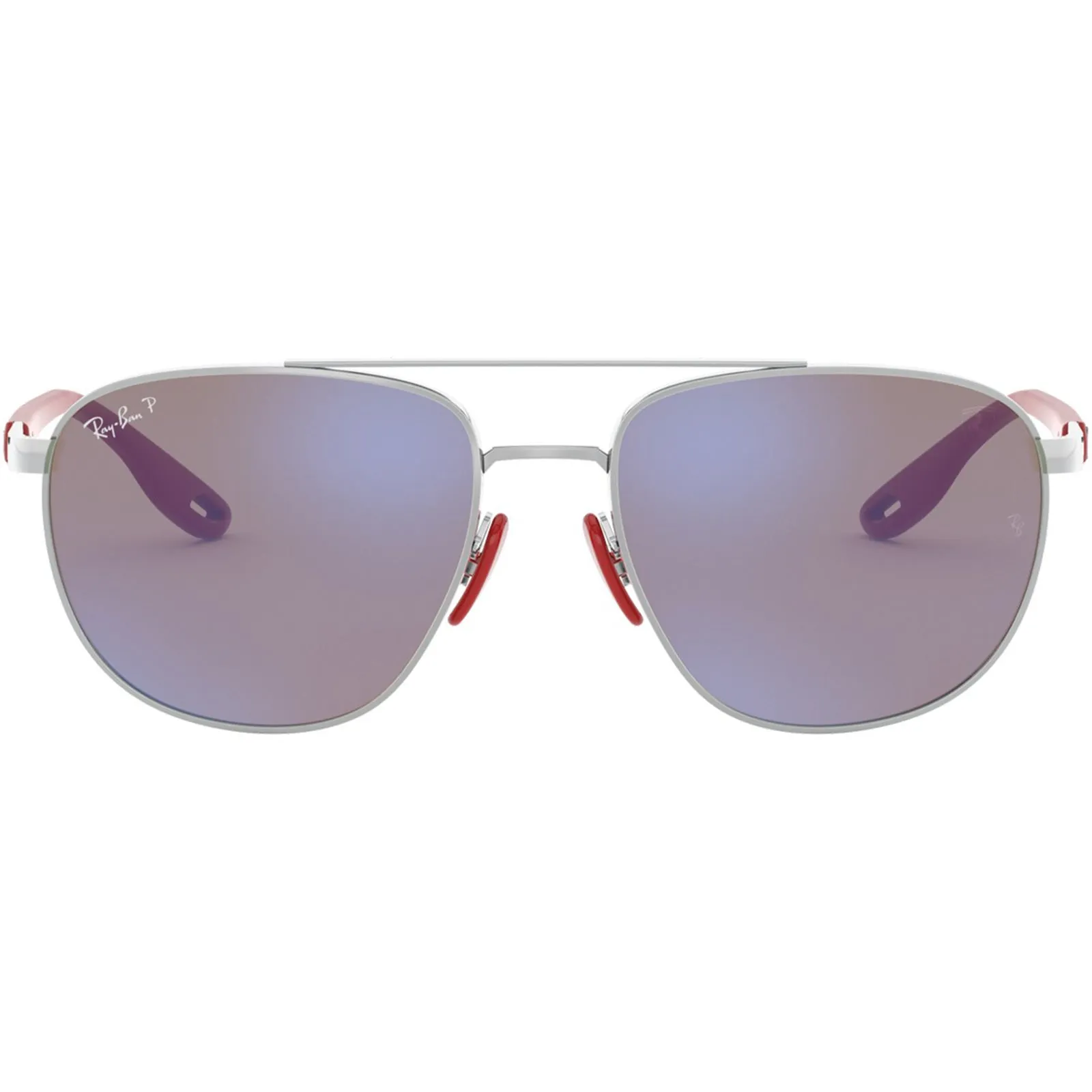 Ray-Ban RB3659M Scuderia Ferrari Collection Men's Aviator Polarized Sunglasses (Brand New)