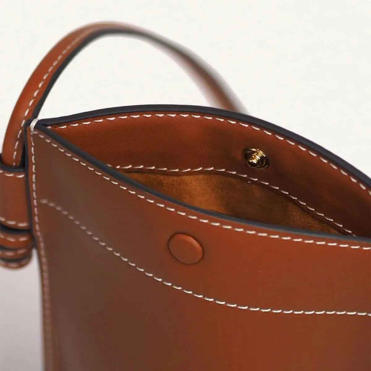 Rever Rubin Phone Crossbody Sling Bag, Leather, Fits Phone, Cards, Essentials