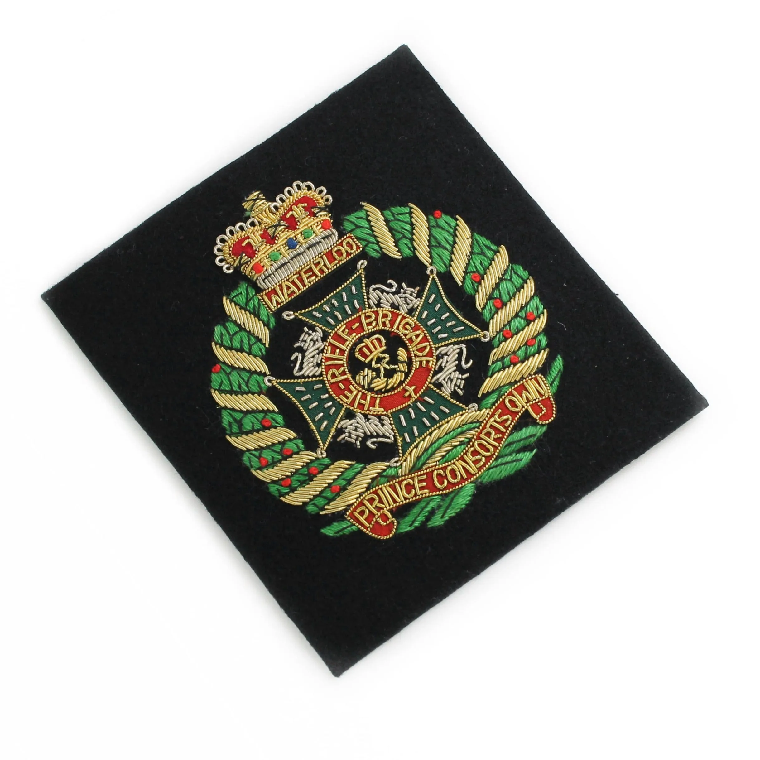 RIFLE BRIGADE BLAZER BADGE