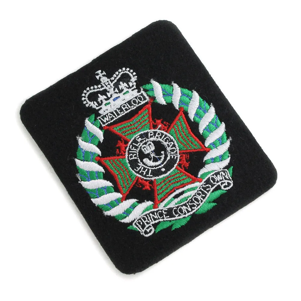 RIFLE BRIGADE BLAZER BADGE