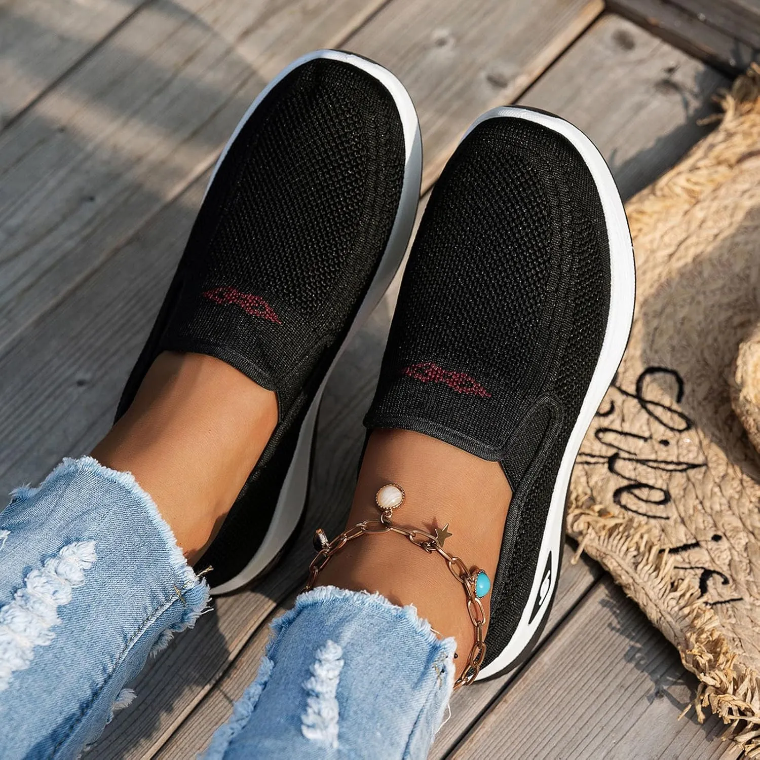 Sandals for Women Orthopedic Breathable Sandals Slip on Arch Support Sandal Memory Foam Sandal Walking Shoes