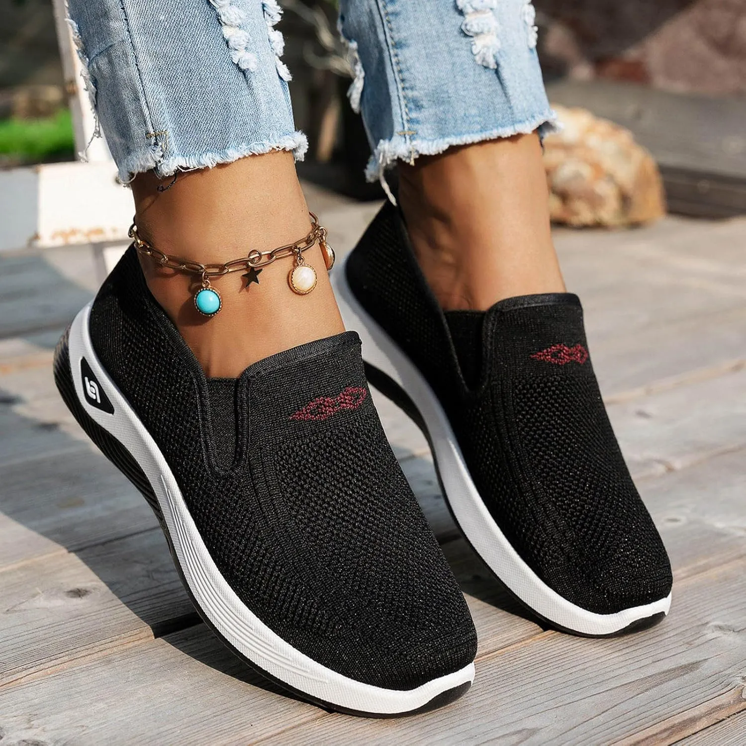 Sandals for Women Orthopedic Breathable Sandals Slip on Arch Support Sandal Memory Foam Sandal Walking Shoes