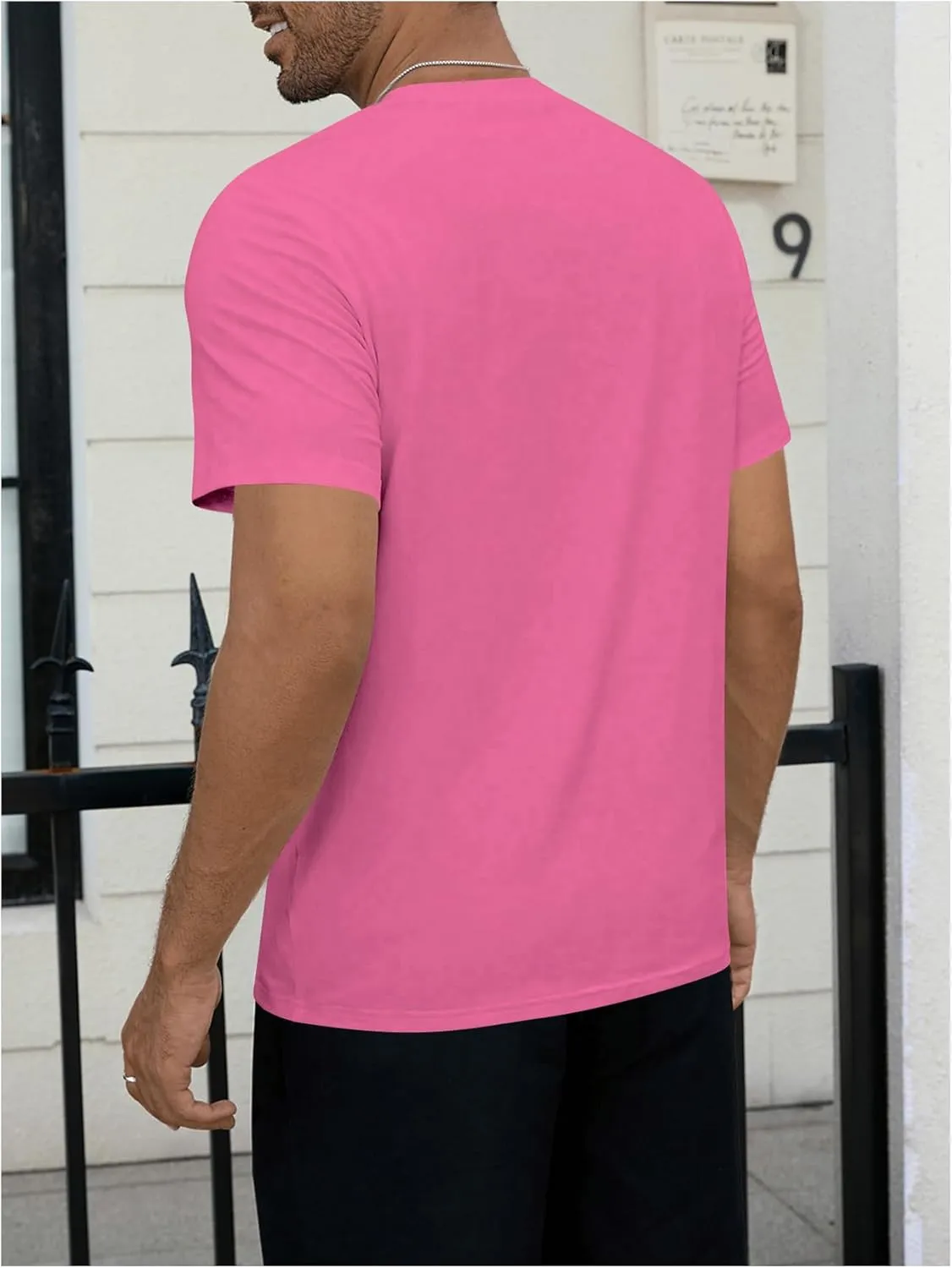 SOLY HUX Men's Graphic Tees Crew Neck T Shirts Short Sleeve T-Shirts Casual Summer Streetwear