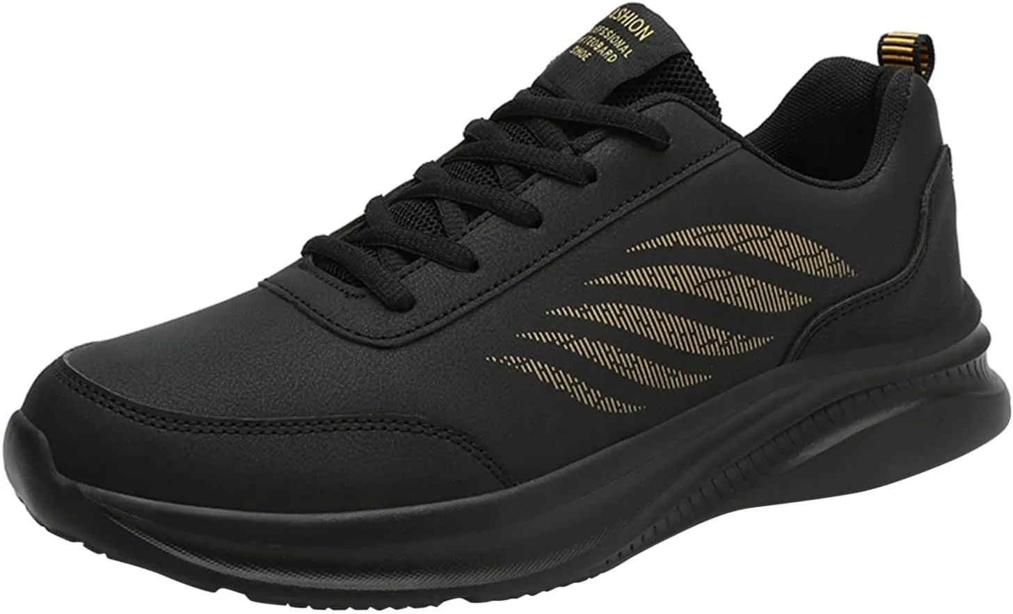 Tennis Shoes for Men Mens White Leather Sneakers Men's Supportive Running Shoes Athletic Sneakers for Men Comfortable Casual Walking Tennis New