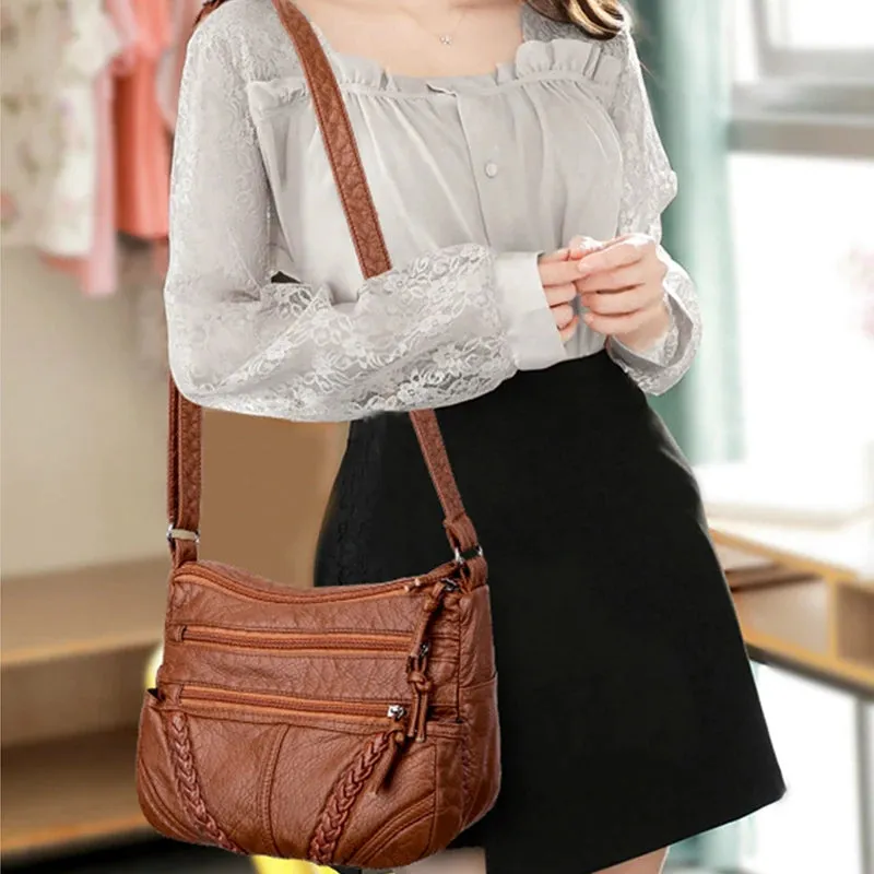 Top-Selling Womens PU Leather Shoulder Bag
