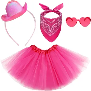 Tutu Costume Accessories, Adult Tutus for Women with Headband Accessories Halloween Party Costume Accessories Set