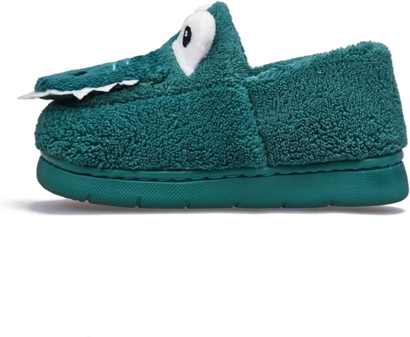 Unisex-Child Plush Faux ?????? Slip on House Slippers Boys Girls Cow ??rocodile Style Indoor Holiday Slippers