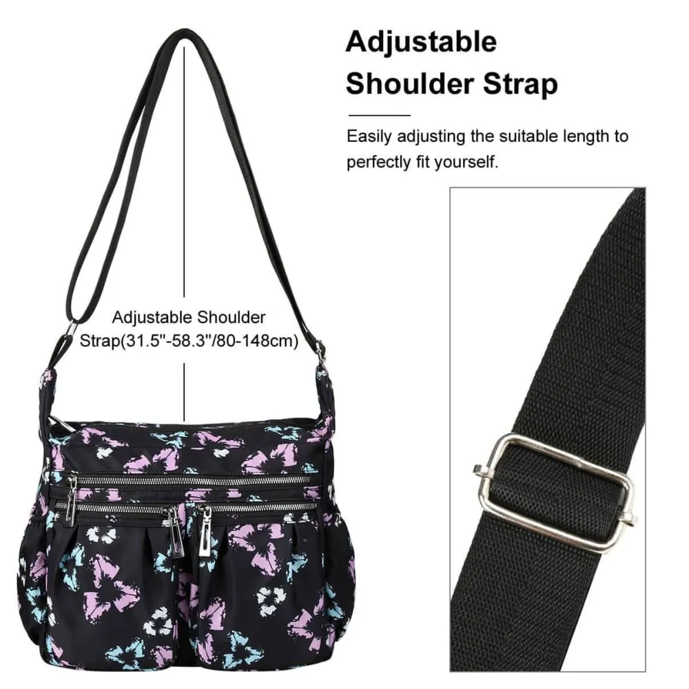 Vbiger Women Cross-body Bag Large-capacity Nylon Cross-body Bags