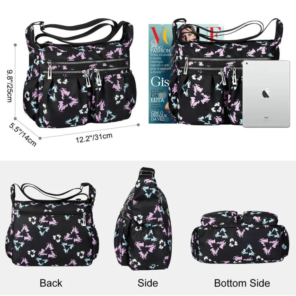 Vbiger Women Cross-body Bag Large-capacity Nylon Cross-body Bags