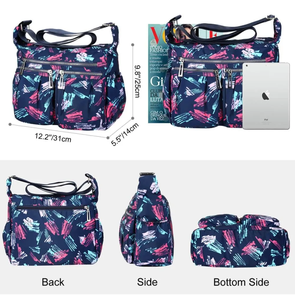 Vbiger Women Cross-body Bag Large-capacity Nylon Cross-body Bags