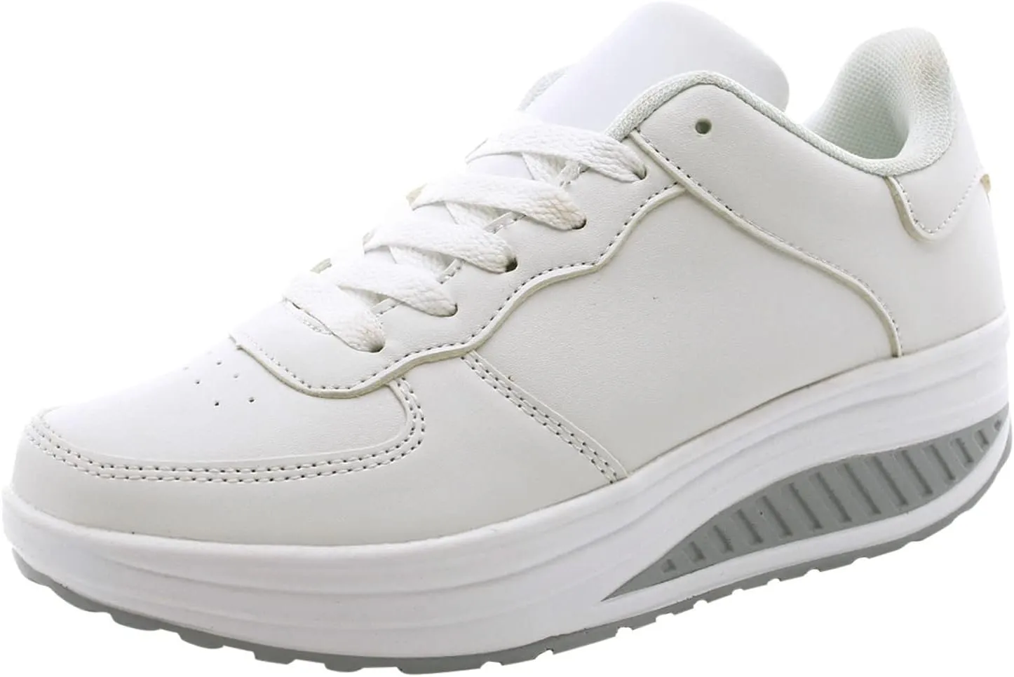 Walking Sneakers for Women Wide Width Slip On Non Slip Work Shoes Women Food Service Tennis Shoes Women White High Top Work Sneakers for Women 2023 Zapatos para Trabajo De Mujer