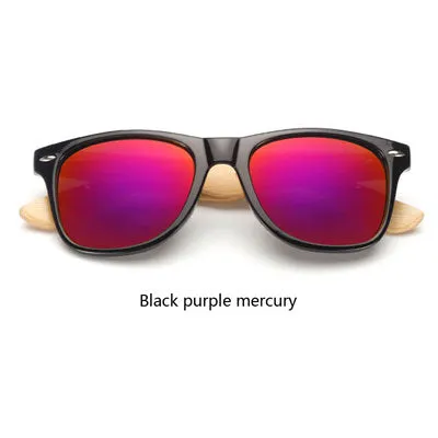 Wayfarer style Bamboo Sunglasses