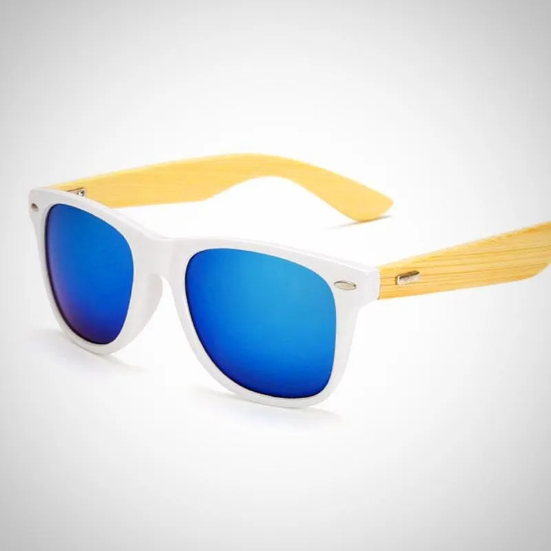 Wayfarer style Bamboo Sunglasses