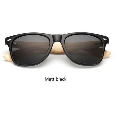 Wayfarer style Bamboo Sunglasses