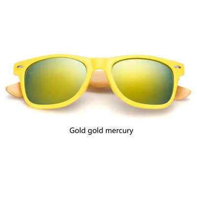 Wayfarer style Bamboo Sunglasses