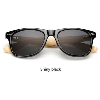Wayfarer style Bamboo Sunglasses