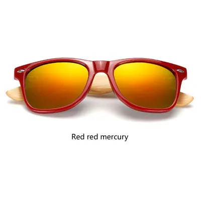 Wayfarer style Bamboo Sunglasses