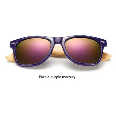 Wayfarer style Bamboo Sunglasses