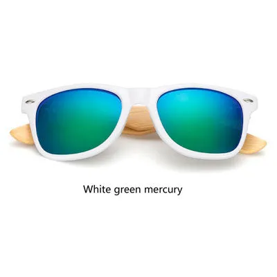 Wayfarer style Bamboo Sunglasses