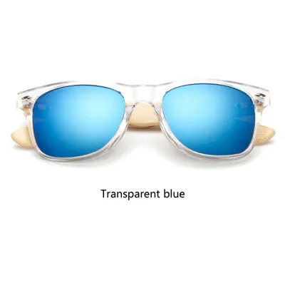 Wayfarer style Bamboo Sunglasses