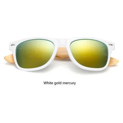 Wayfarer style Bamboo Sunglasses