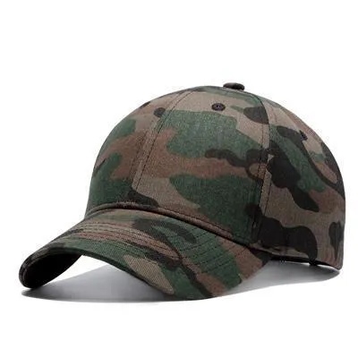 West Louis Army Green Camouflage Baseball Cap
