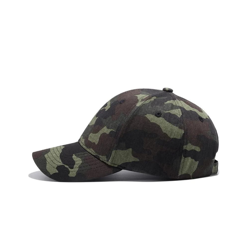 West Louis Army Green Camouflage Baseball Cap