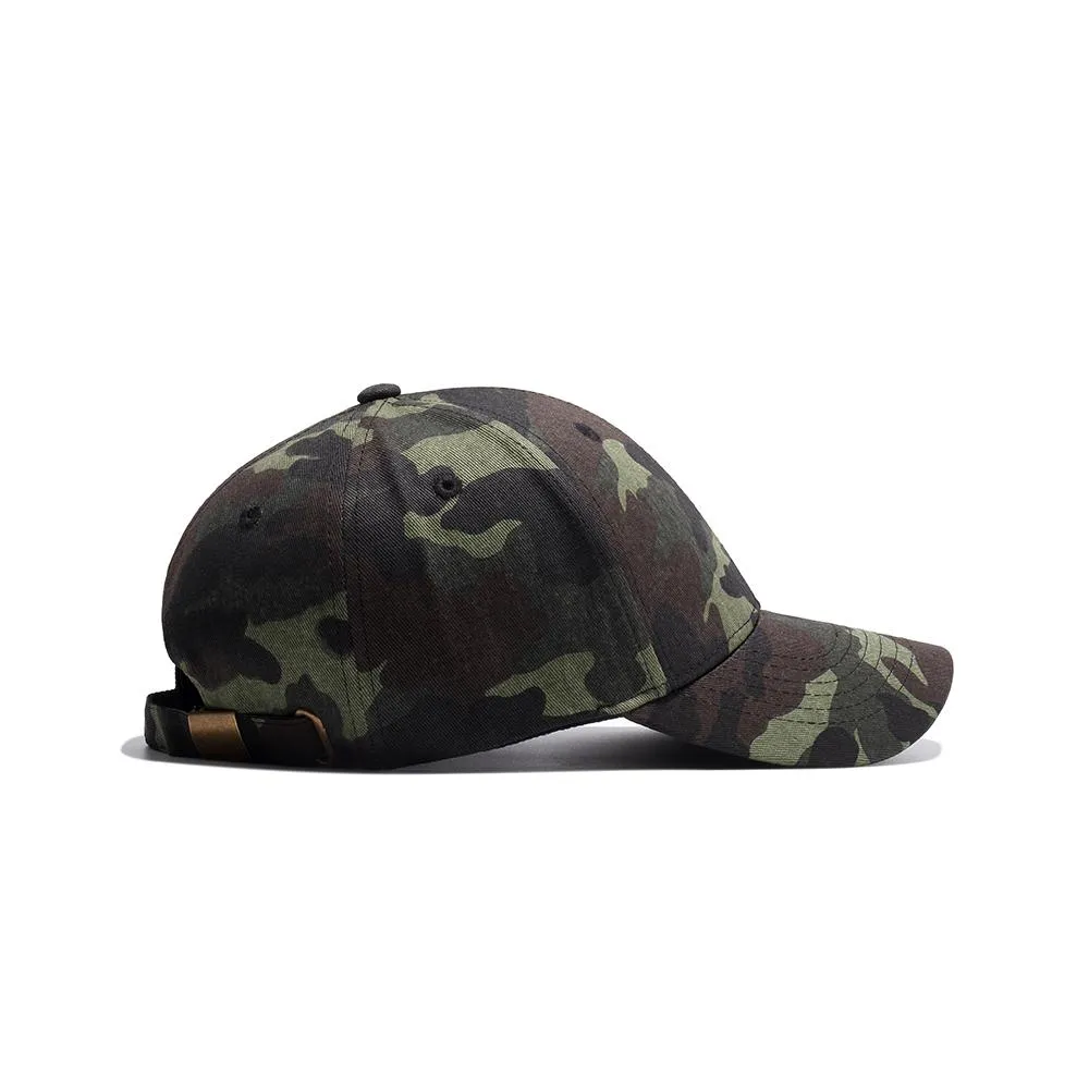 West Louis Army Green Camouflage Baseball Cap