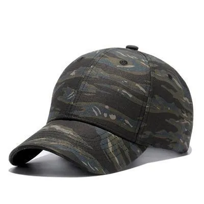 West Louis Army Green Camouflage Baseball Cap