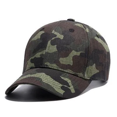 West Louis Army Green Camouflage Baseball Cap