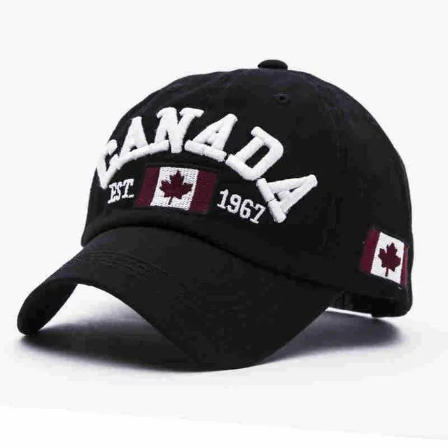 West Louis Canada Snapback Baseball Cap